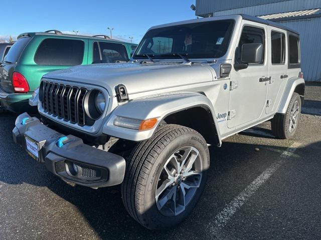 used 2024 Jeep Wrangler 4xe car, priced at $37,500