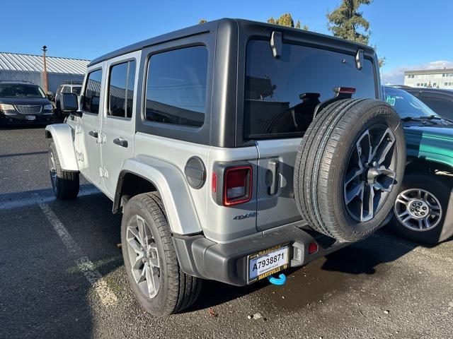 used 2024 Jeep Wrangler 4xe car, priced at $37,500