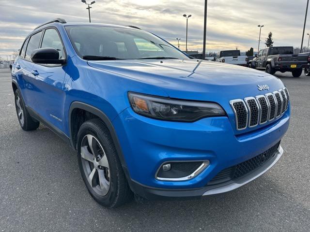 used 2022 Jeep Cherokee car, priced at $23,500