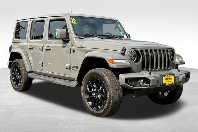 used 2022 Jeep Wrangler Unlimited car, priced at $34,500