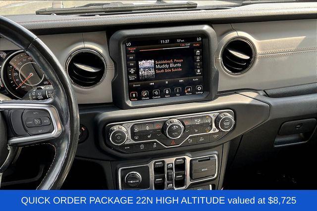 used 2022 Jeep Wrangler Unlimited car, priced at $34,500