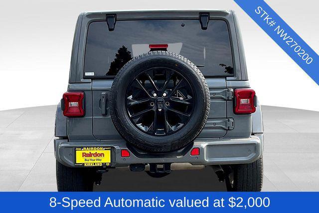 used 2022 Jeep Wrangler Unlimited car, priced at $34,500