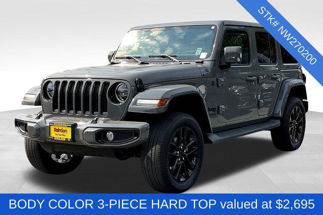 used 2022 Jeep Wrangler Unlimited car, priced at $34,500