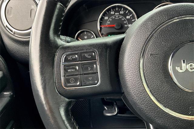 used 2016 Jeep Wrangler car, priced at $21,000