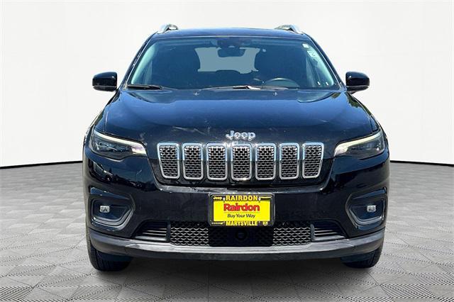 used 2021 Jeep Cherokee car, priced at $19,500