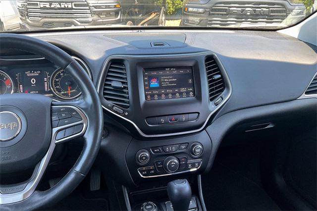 used 2021 Jeep Cherokee car, priced at $19,500
