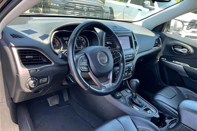 used 2021 Jeep Cherokee car, priced at $19,500