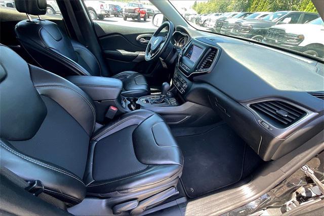 used 2021 Jeep Cherokee car, priced at $19,500