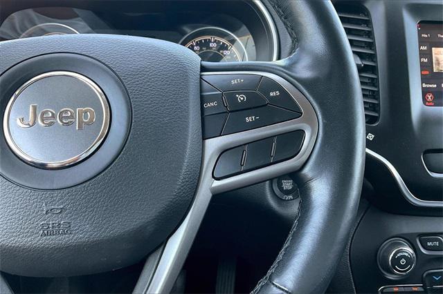 used 2021 Jeep Cherokee car, priced at $19,500
