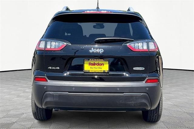 used 2021 Jeep Cherokee car, priced at $19,500