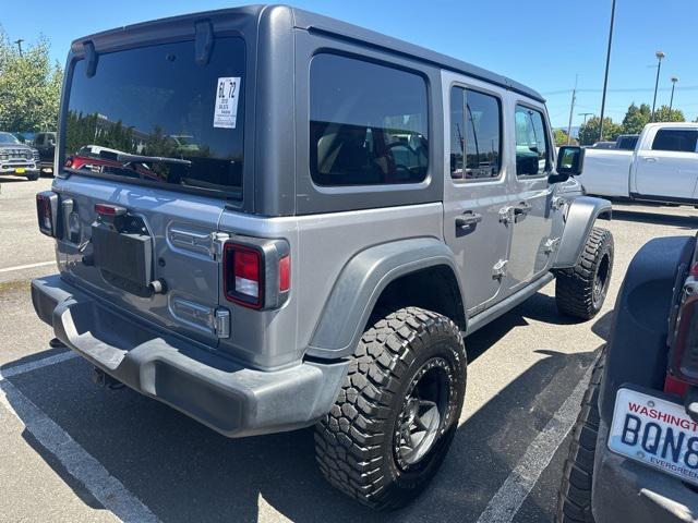 used 2018 Jeep Wrangler Unlimited car, priced at $22,000