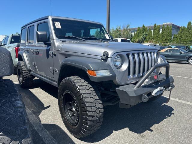 used 2018 Jeep Wrangler Unlimited car, priced at $22,000