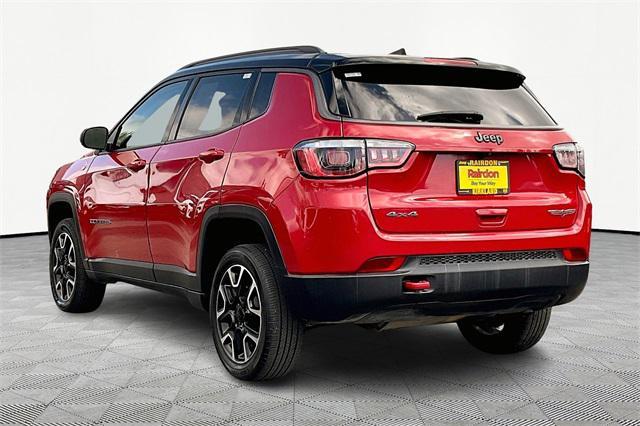 used 2020 Jeep Compass car, priced at $15,500