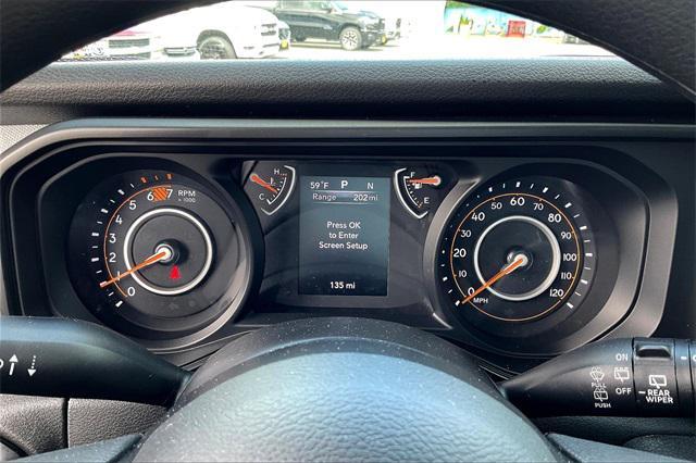 used 2025 Jeep Wrangler car, priced at $33,500