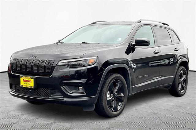 used 2021 Jeep Cherokee car, priced at $15,000