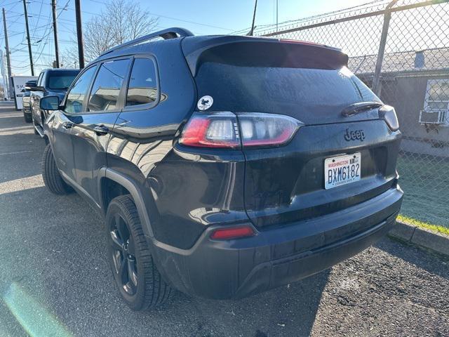 used 2021 Jeep Cherokee car, priced at $17,000