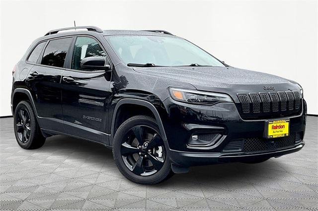 used 2021 Jeep Cherokee car, priced at $15,000