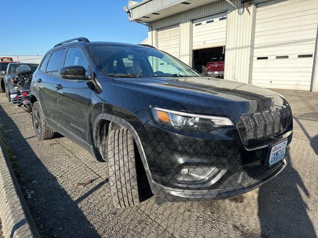 used 2021 Jeep Cherokee car, priced at $17,000