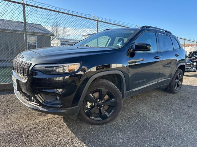 used 2021 Jeep Cherokee car, priced at $17,000