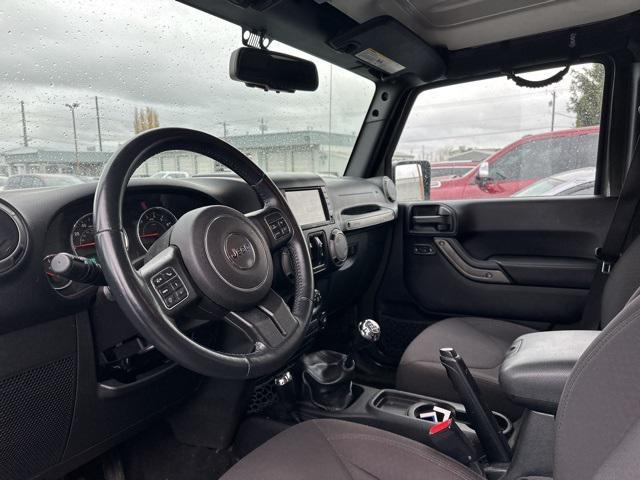 used 2015 Jeep Wrangler Unlimited car, priced at $18,000