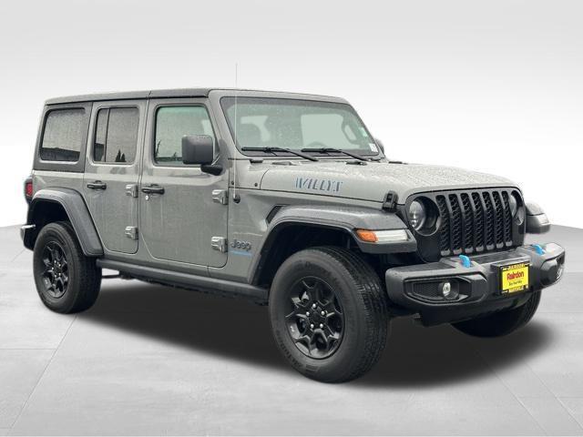used 2023 Jeep Wrangler 4xe car, priced at $29,500