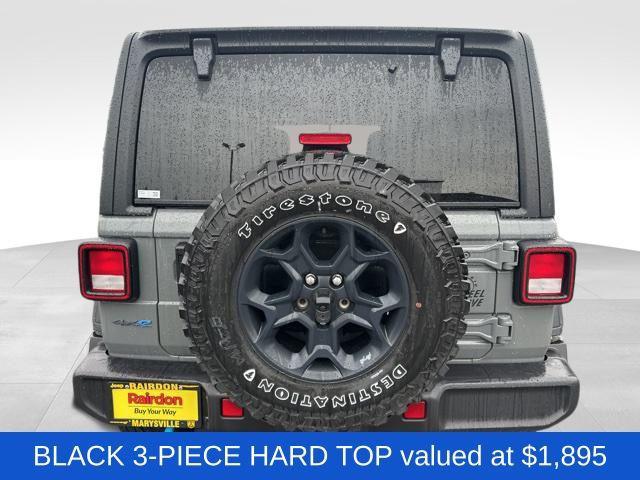 used 2023 Jeep Wrangler 4xe car, priced at $29,500