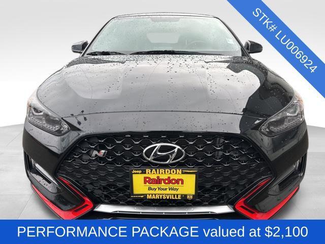 used 2020 Hyundai Veloster N car, priced at $21,500