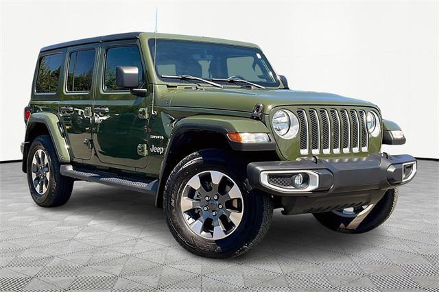 used 2021 Jeep Wrangler Unlimited car, priced at $31,000