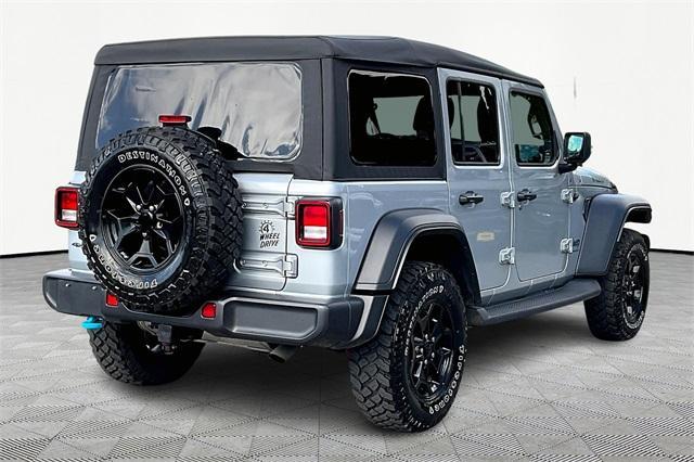 used 2023 Jeep Wrangler 4xe car, priced at $40,500