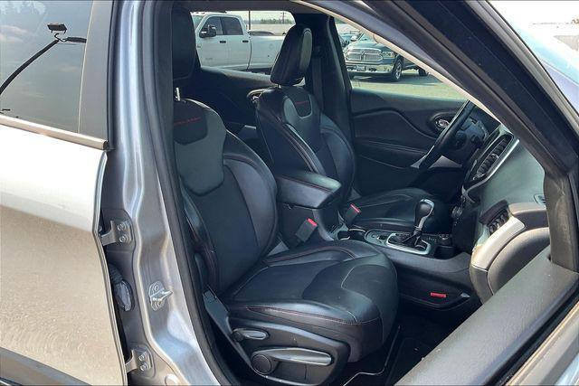used 2018 Jeep Cherokee car, priced at $18,500