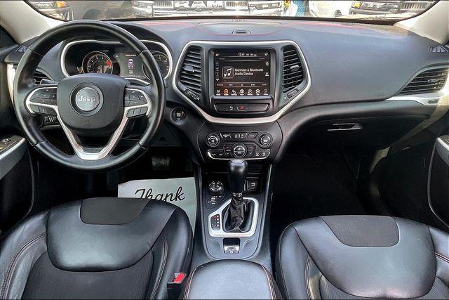 used 2018 Jeep Cherokee car, priced at $18,500