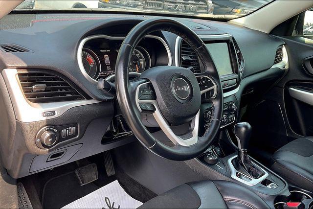 used 2018 Jeep Cherokee car, priced at $18,500