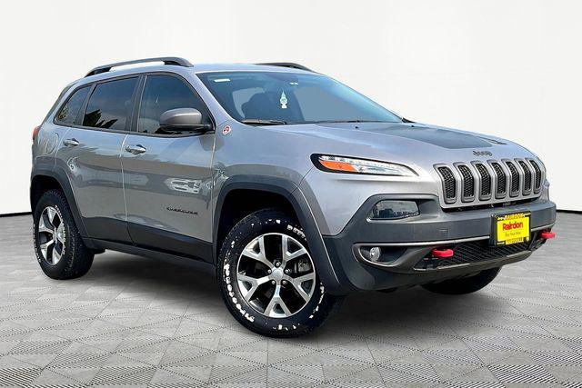 used 2018 Jeep Cherokee car, priced at $18,500