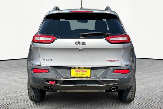 used 2018 Jeep Cherokee car, priced at $18,500