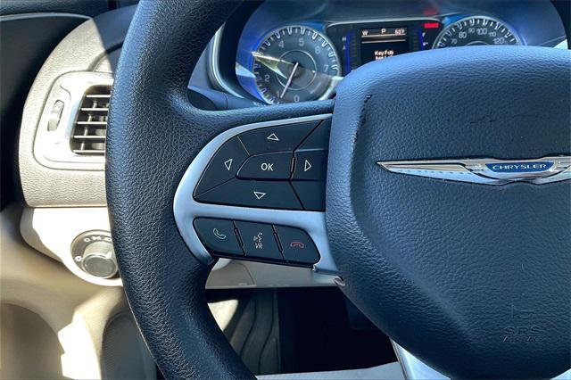 used 2015 Chrysler 200 car, priced at $12,500