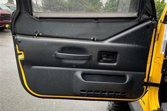 used 2004 Jeep Wrangler car, priced at $11,000