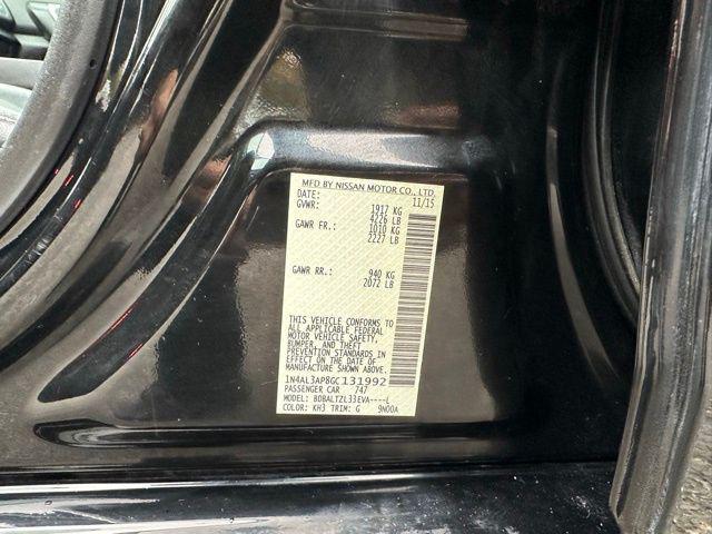 used 2016 Nissan Altima car, priced at $13,500