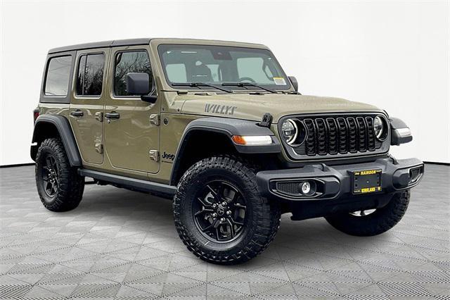 new 2025 Jeep Wrangler car, priced at $43,500