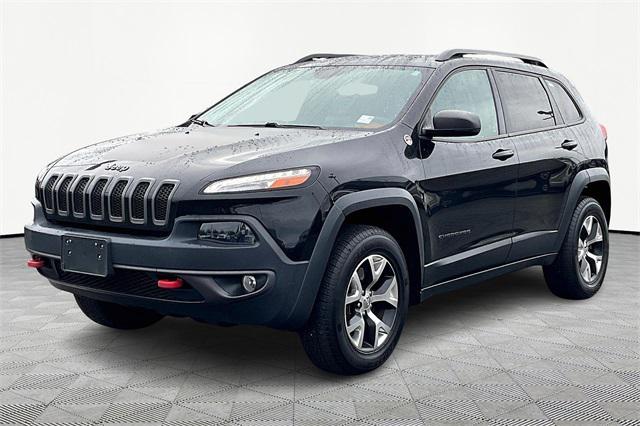 used 2015 Jeep Cherokee car, priced at $12,500