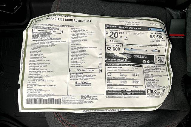 new 2025 Jeep Wrangler car, priced at $54,500
