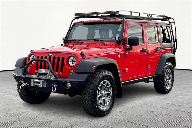 used 2016 Jeep Wrangler Unlimited car, priced at $23,500