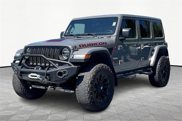 used 2020 Jeep Wrangler Unlimited car, priced at $34,500