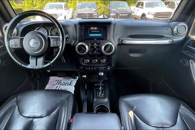 used 2017 Jeep Wrangler Unlimited car, priced at $21,500