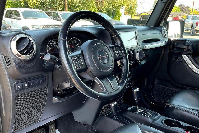 used 2017 Jeep Wrangler Unlimited car, priced at $21,500