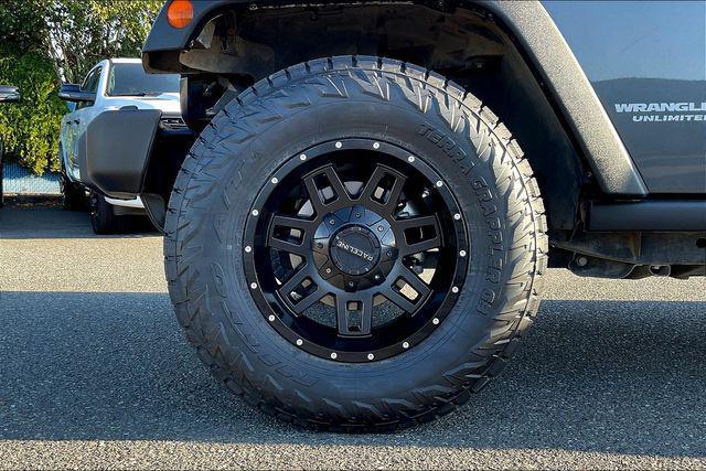 used 2017 Jeep Wrangler Unlimited car, priced at $21,500