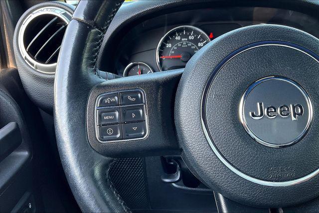 used 2017 Jeep Wrangler Unlimited car, priced at $21,500