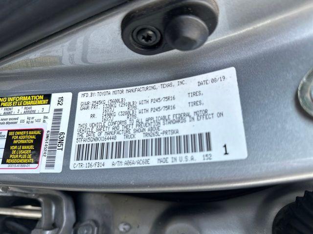 used 2019 Toyota Tacoma car, priced at $24,500