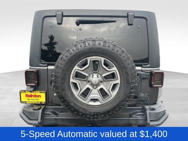 used 2017 Jeep Wrangler Unlimited car, priced at $27,500
