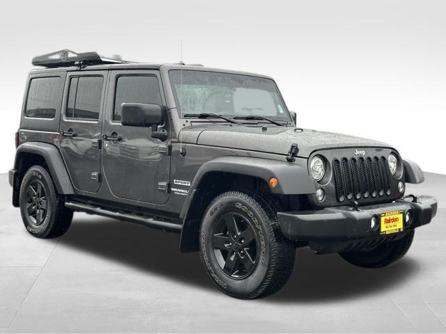 used 2017 Jeep Wrangler Unlimited car, priced at $17,000