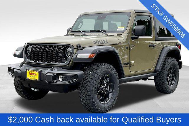 new 2025 Jeep Wrangler car, priced at $44,480